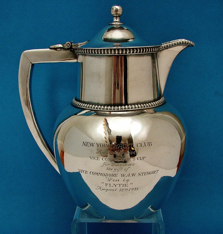 Yachting trophy for 1933 Vice Commodore's Cup, N.Y.Y.C.,