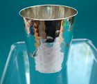 Franklin Porter hand wrought sterling shotglass