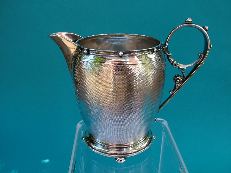 Gorham coin silver cream jug model number 70