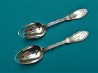 John Polhamus ORIENTAL dessert spoons (2)