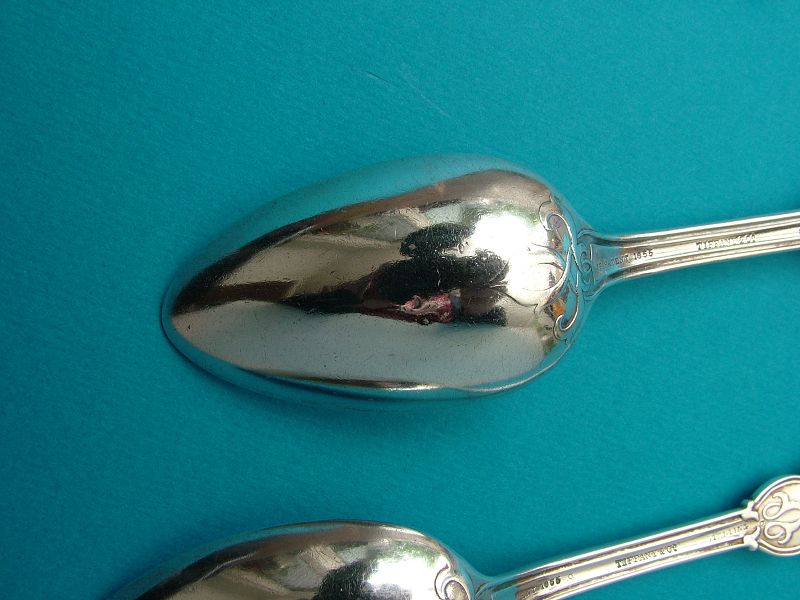 John Polhamus ORIENTAL dessert spoons (2)