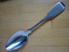 William Venning silver tablespoon, New Brunswick circa 1840