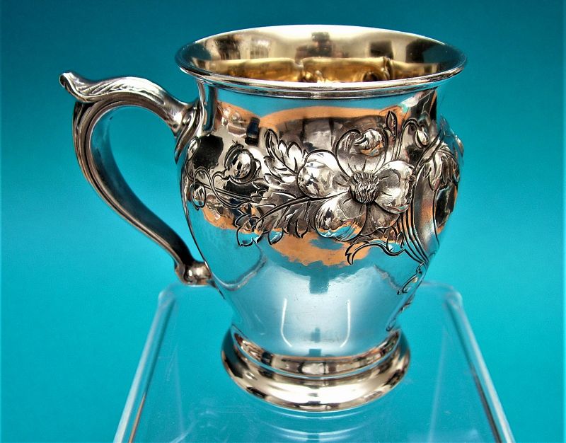 Reed &amp; Barton sterling christening cup