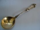 Reed & Barton LES CINQ FLEURS sterling bouillon spoon