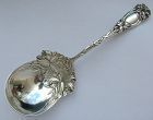 Durgin NEW ART sterling berry spoon