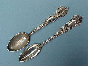 Shiebler floral spoon