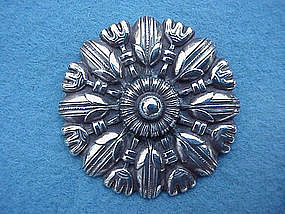 stylish Norwegian Art Deco pin, David Andersen