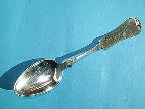two double-swell fiddle tablespoons