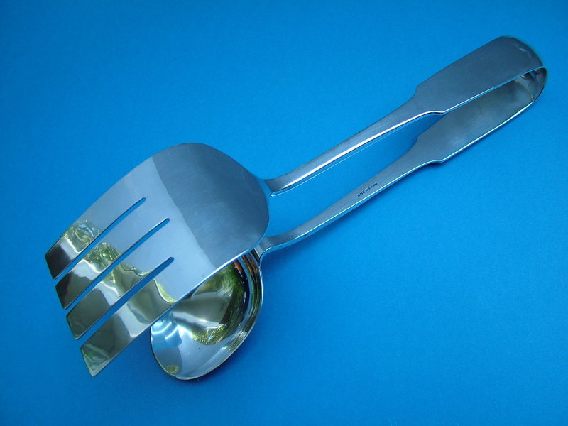Old Newbury Crafters MOULTON salad serving tongs