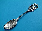 Gorham cast Seal of Detroit souvenir teaspoon