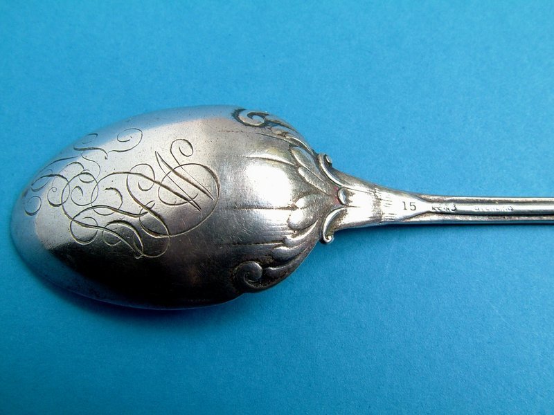 Gorham cast Seal of Detroit souvenir teaspoon