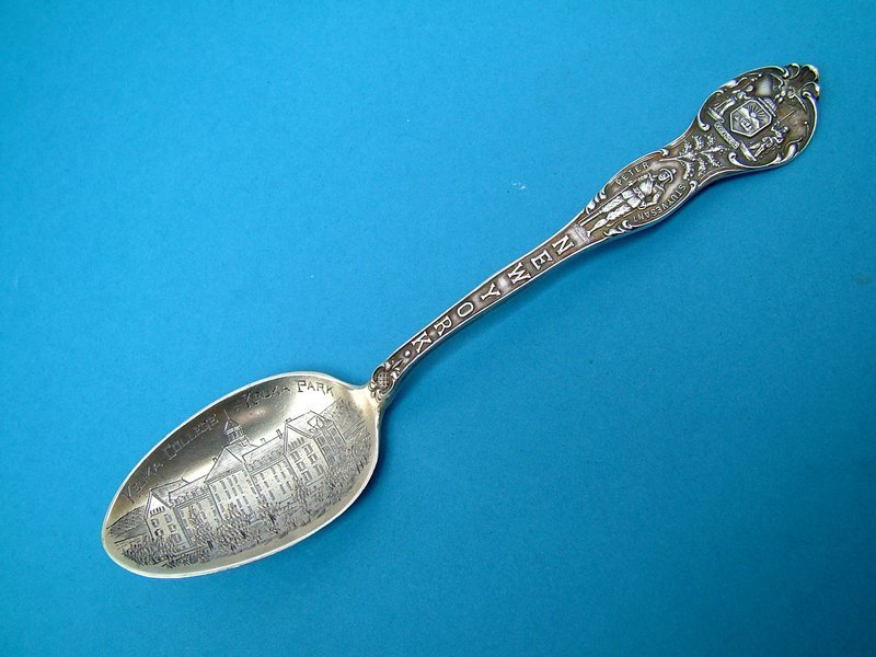 Keuka College souvenir coffee spoon