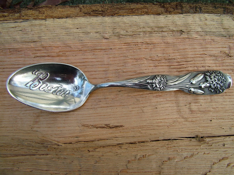 elusive Shiebler FLORA number 11 teaspoon, Boston