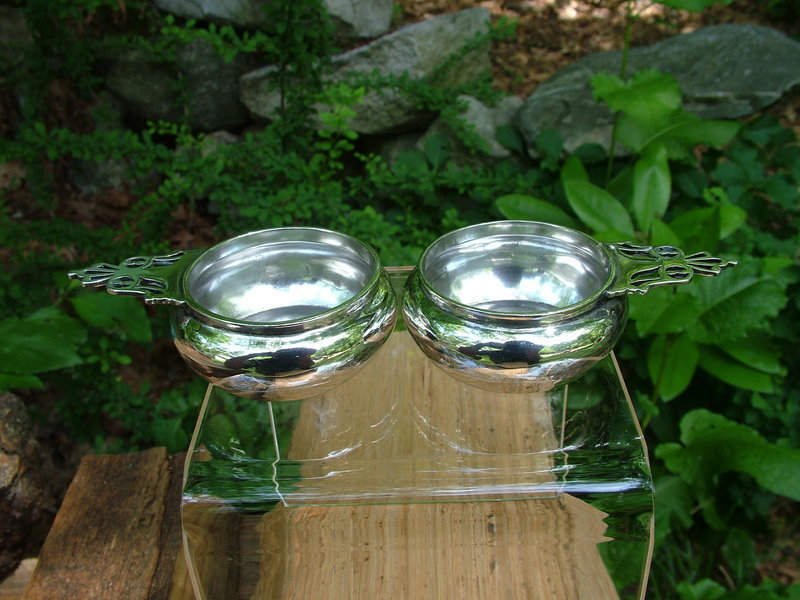 pair of Katherine Pratt salt cellars