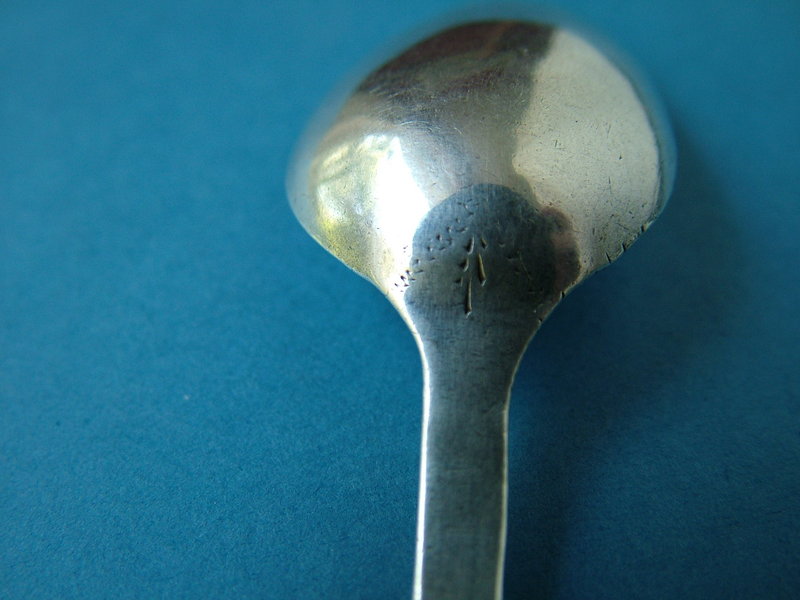 antique American teaspoon, Freeman Hinckley,