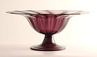 Steuben Amethyst Footed Bowl
