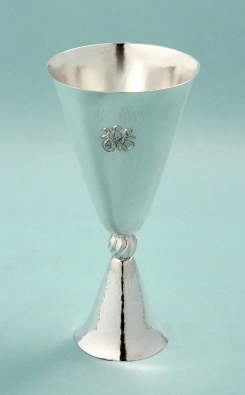 J.C. Klinkosch Secession Silver Goblet