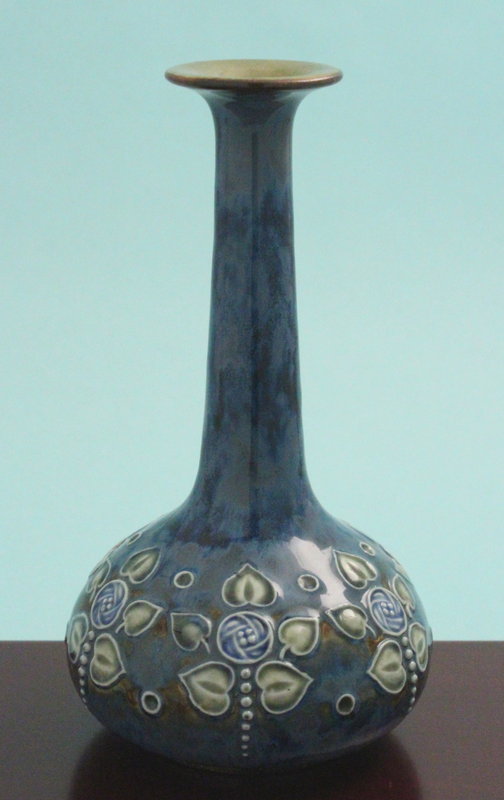 Doulton Lambeth Art Nouveau Vase