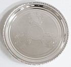 English Chased Footed Tray