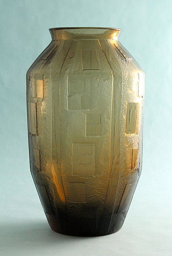 Daum Nancy Art Deco Vase
