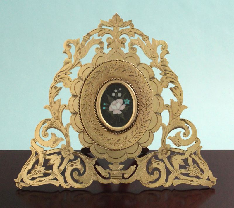 Victorian Pietra Dura Photo Frame