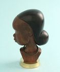 Hagenauer Carved Wood African Bust