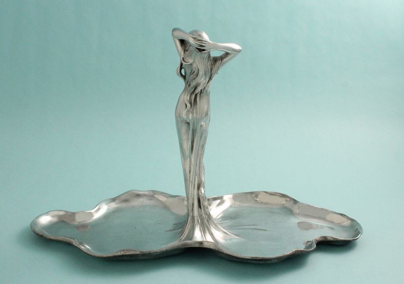 WMF Art Nouveau Figural Sweetmeat Stand