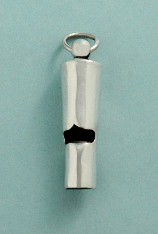 Edwardian English Silver Whistle