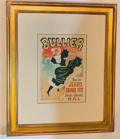 Georges Meunier, &quot;Bullier&quot;, 1898 Original Maitre de l'Affiche Poster