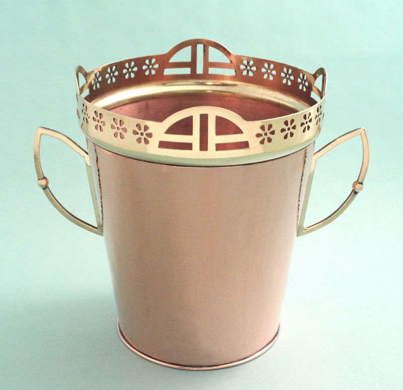 Copper and Brass Secession Wine Cooler