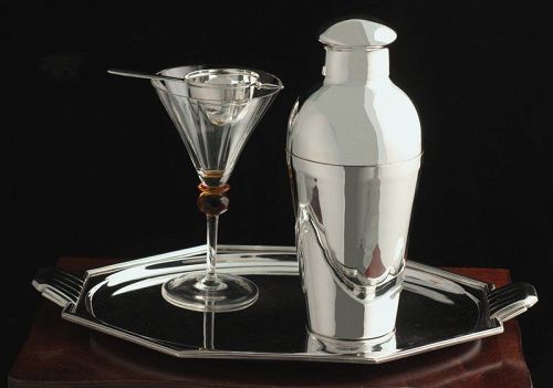 Belgian Modernist Cocktail Shaker
