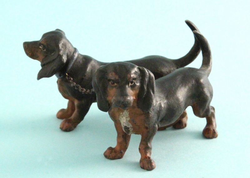 Vienna Bronze Dachshunds, Male and Female