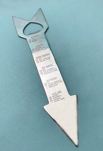 Napier Recipe Bottle Opener Bar Tool