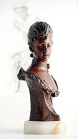 Art Nouveau Bronze - Van Der Straeten