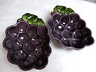 Pair California Metlox Poppytrail Purple Grape Bowls