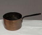 Antique American Copper and Wrought Iron Sauce Pot