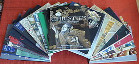 Twenty-two Asian Art Catalogs