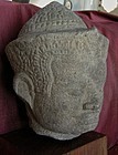 Thai  Sandstone Head of King