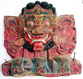 Wood Carving from Bali