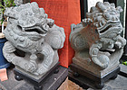 CHINESE STONE LIONS