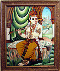 Reverse Glass Painting from India