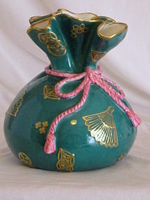 Royal Worcester purse vase