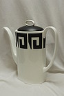 Susie Cooper coffee pot Keystone pattern C2131.