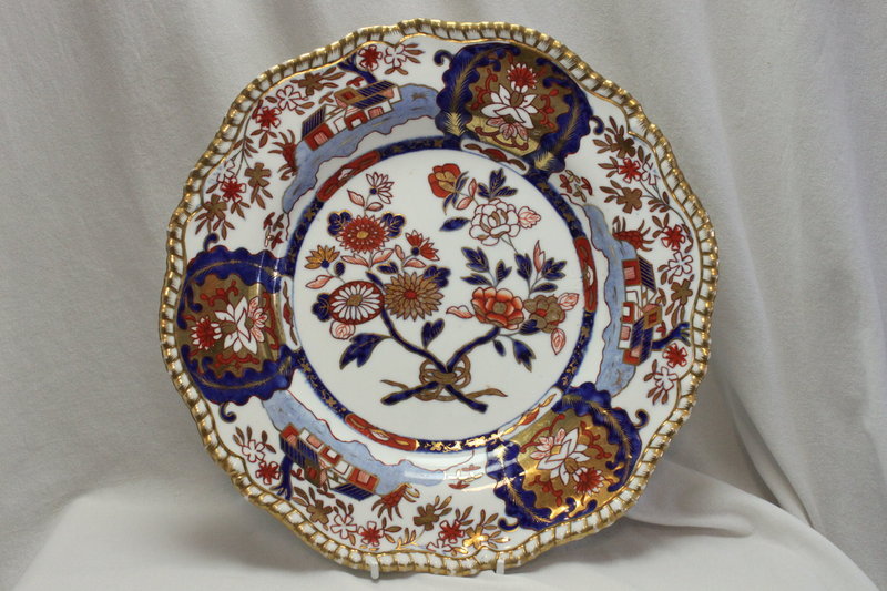 Spode felspar porcelain Japan pattern plate Pattern 3955