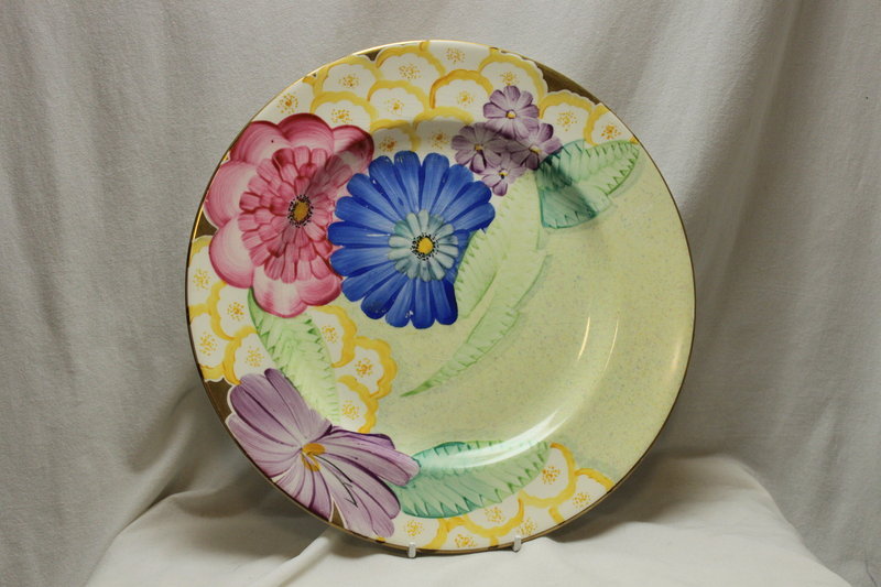 Gray's Pottery hand painted plate pattern A2120