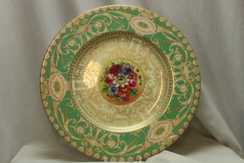 Royal Worcester plate hand painted by William Hale