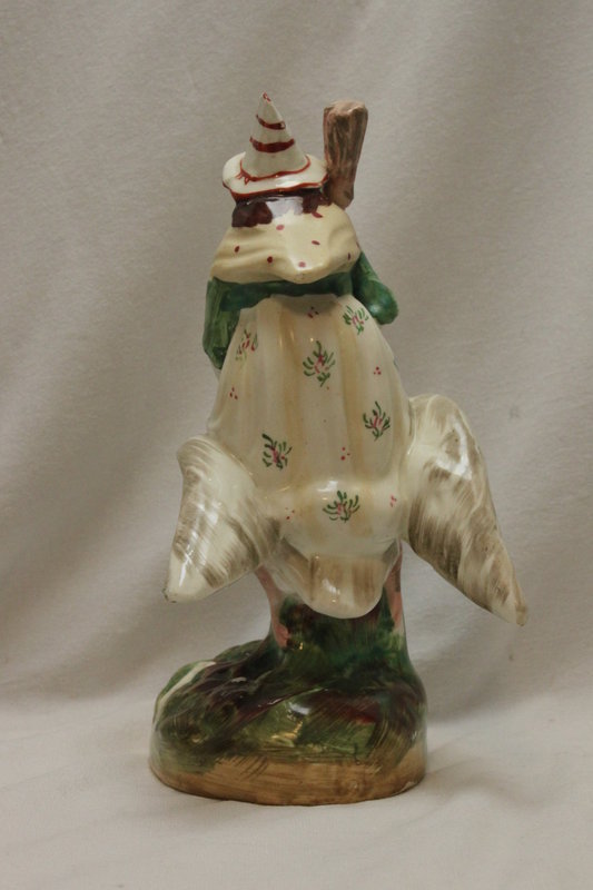 Staffordshire figurine Mother Goose