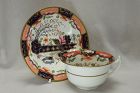 Samuel Alcock hand decorated cup and saucer