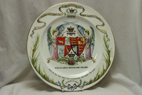 Shelley coronation plate 1911