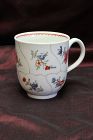 Worcester porcelain coffee cup c 1770